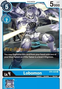 Lobomon [BT4-025] [Great Legend Pre-Release Promos] | Cracking-Singles