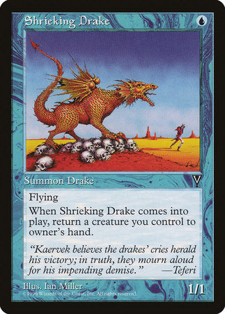 Shrieking Drake [Visions] | Cracking-Singles