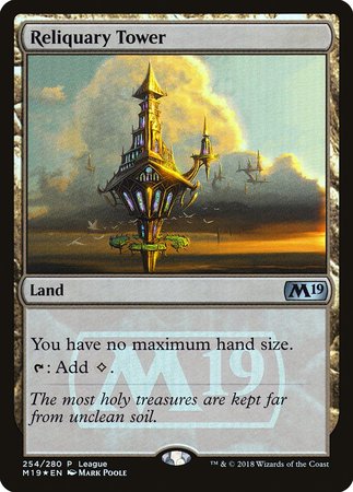 Reliquary Tower [Core Set 2019 Promos] | Cracking-Singles