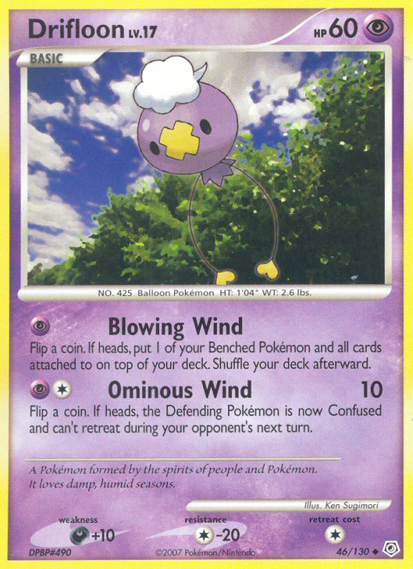 Drifloon (46/130) [Diamond & Pearl: Base Set] | Cracking-Singles