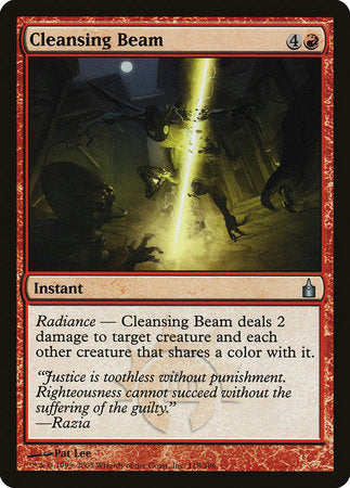 Cleansing Beam [Ravnica: City of Guilds] | Cracking-Singles