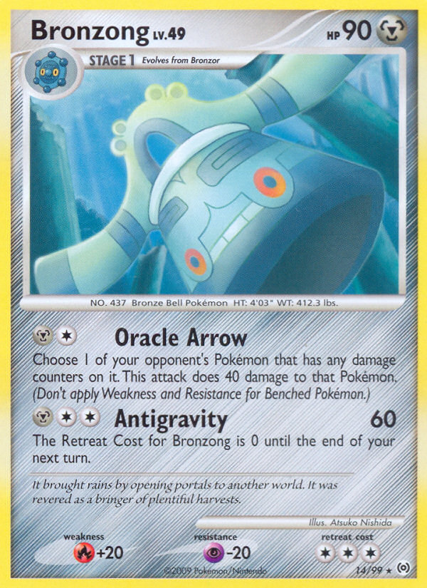 Bronzong (14/99) [Platinum: Arceus] | Cracking-Singles