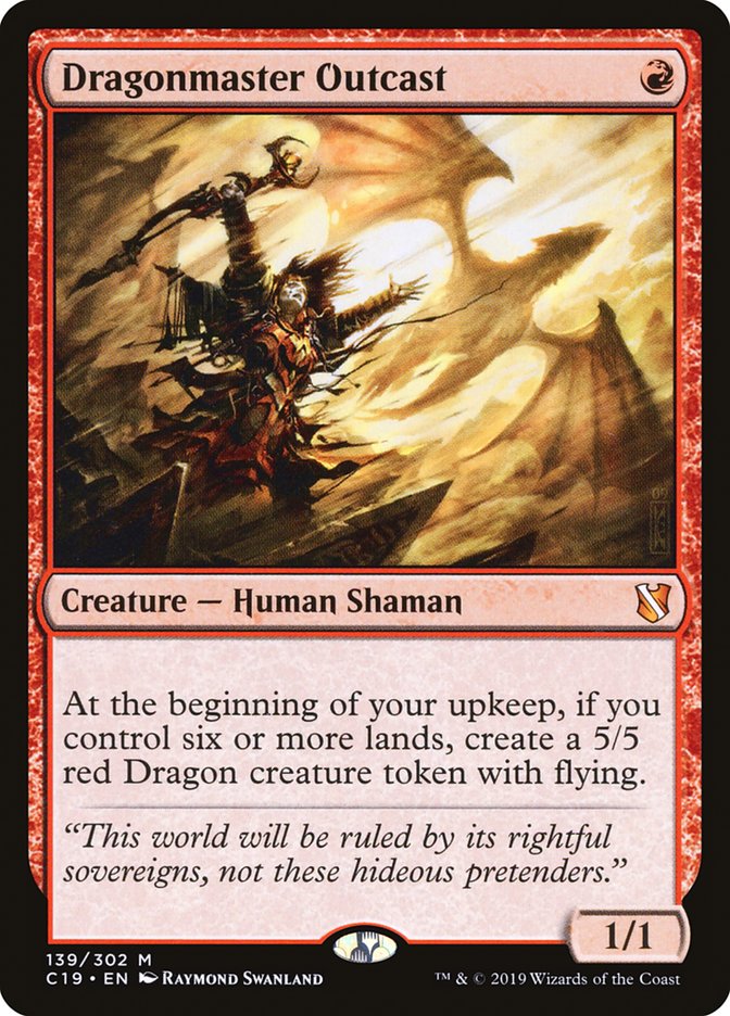 Dragonmaster Outcast [Commander 2019] | Cracking-Singles