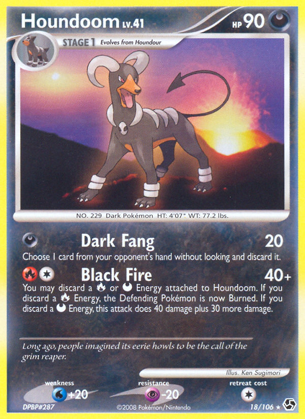 Houndoom (18/106) [Diamond & Pearl: Great Encounters] | Cracking-Singles