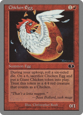 Chicken Egg [Unglued] | Cracking-Singles