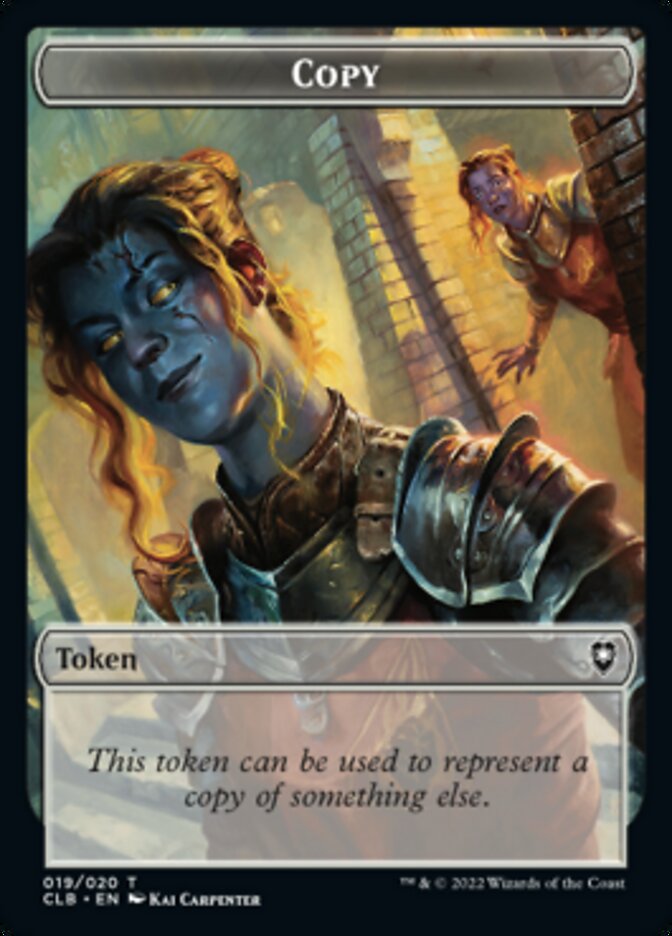 Copy Token [Commander Legends: Battle for Baldur's Gate Tokens] | Cracking-Singles