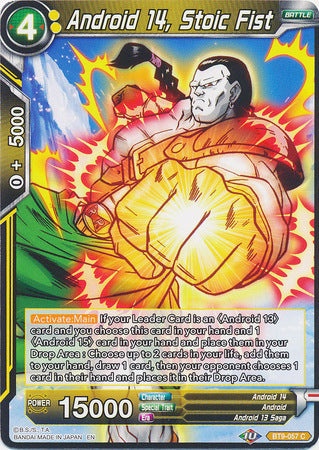 Android 14, Stoic Fist [BT9-057] | Cracking-Singles