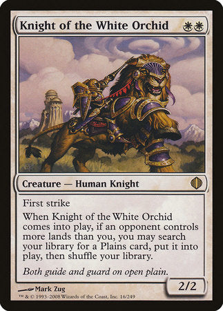 Knight of the White Orchid [Shards of Alara] | Cracking-Singles