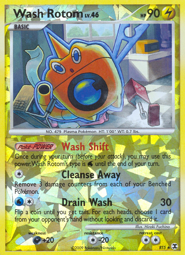 Wash Rotom (RT5) [Platinum: Rising Rivals] | Cracking-Singles