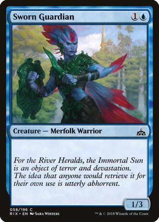 Sworn Guardian [Rivals of Ixalan] | Cracking-Singles