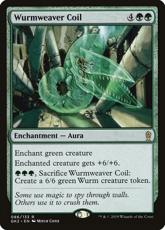 Wurmweaver Coil [Ravnica Allegiance Guild Kit] | Cracking-Singles