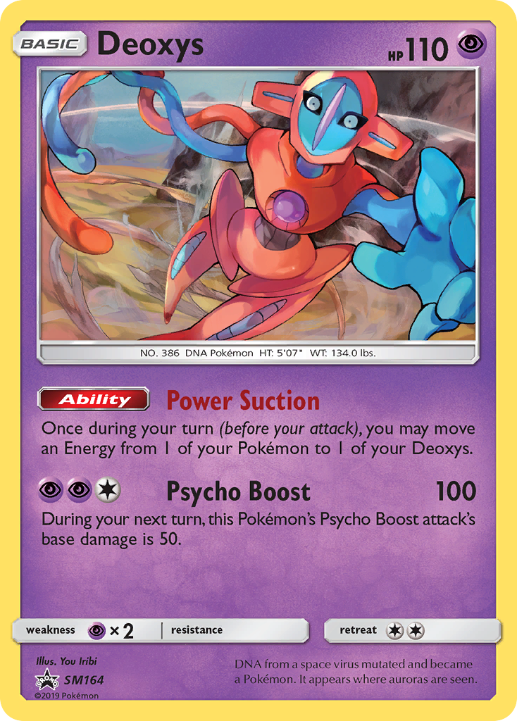 Deoxys (SM164) [Sun & Moon: Black Star Promos] | Cracking-Singles