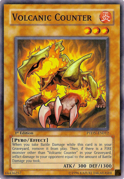 Volcanic Counter [PTDN-EN012] Super Rare | Cracking-Singles