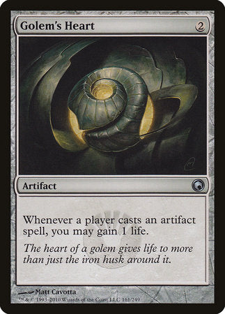 Golem's Heart [Scars of Mirrodin] | Cracking-Singles