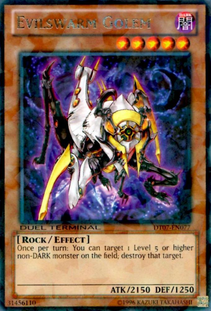 Evilswarm Golem [DT07-EN077] Rare | Cracking-Singles