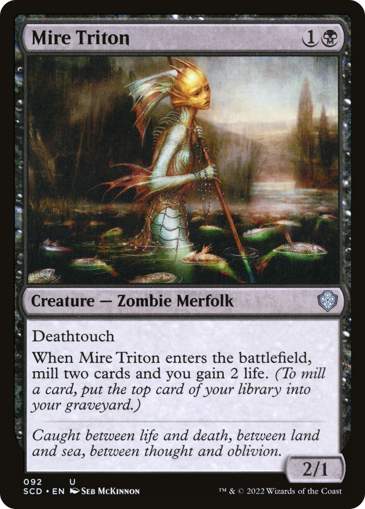 Mire Triton [Starter Commander Decks] | Cracking-Singles