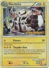 Electivire (20/102) (Staff Prerelease Promo) [HeartGold & SoulSilver: Black Star Promos] | Cracking-Singles