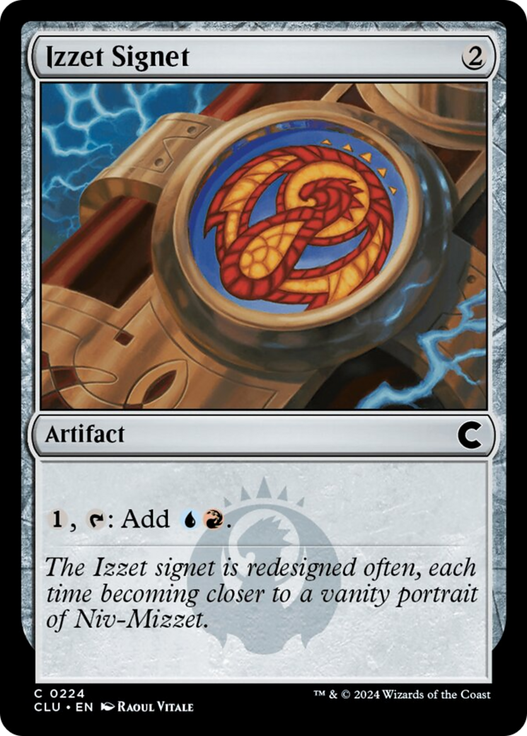 Izzet Signet [Ravnica: Clue Edition] | Cracking-Singles