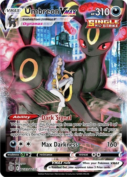 Umbreon VMAX (TG23/TG30) [Sword & Shield: Brilliant Stars] | Cracking-Singles