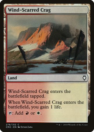 Wind-Scarred Crag [Commander Anthology Volume II] | Cracking-Singles