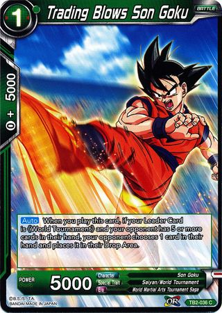 Trading Blows Son Goku [TB2-036] | Cracking-Singles