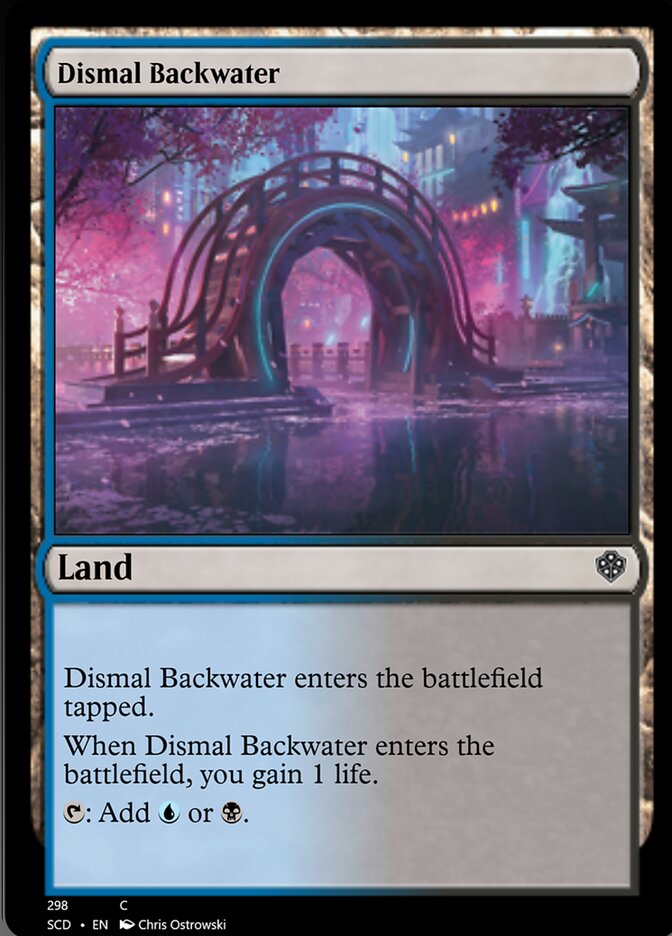 Dismal Backwater [Starter Commander Decks] | Cracking-Singles