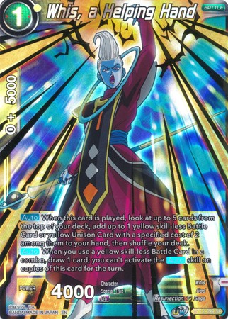 Whis, a Helping Hand [BT12-099] | Cracking-Singles