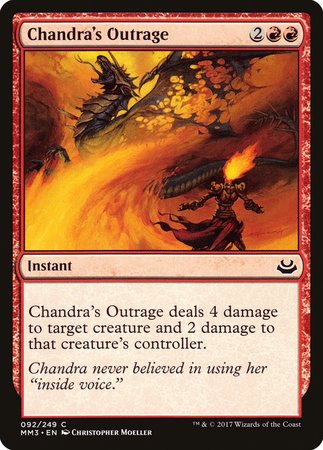 Chandra's Outrage [Modern Masters 2017] | Cracking-Singles