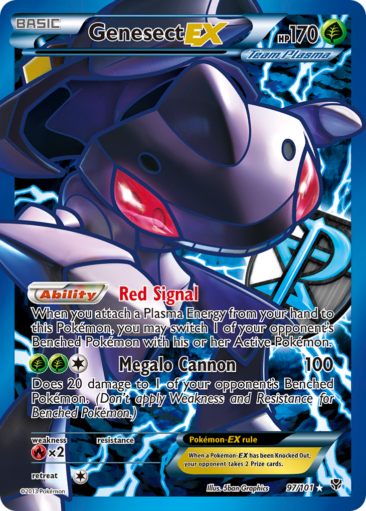 Genesect EX (97/101) [Black & White: Plasma Blast] | Cracking-Singles