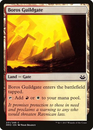 Boros Guildgate [Modern Masters 2017] | Cracking-Singles