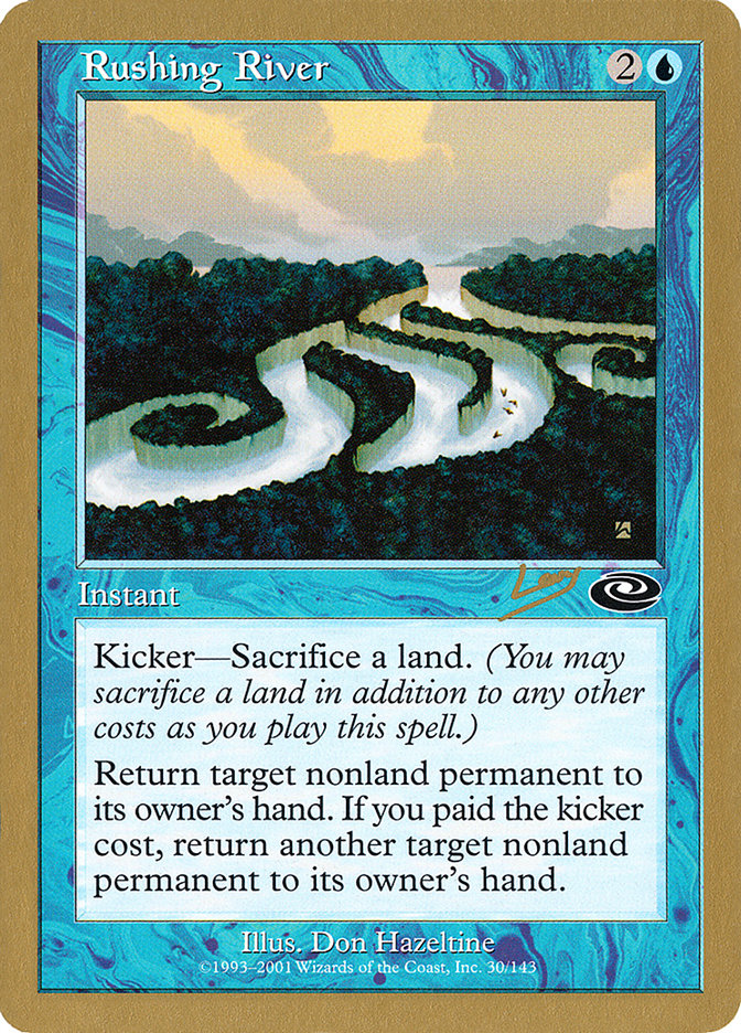 Rushing River (Raphael Levy) [World Championship Decks 2002] | Cracking-Singles