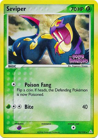 Seviper (32/110) (Stamped) [EX: Holon Phantoms] | Cracking-Singles