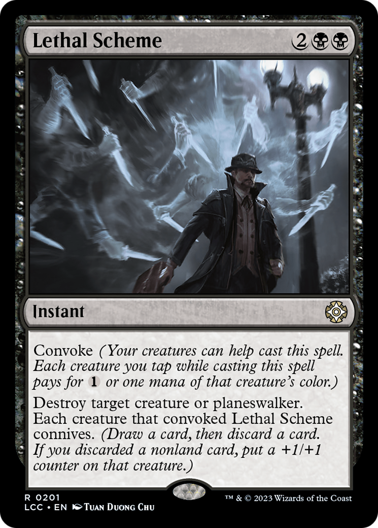 Lethal Scheme [The Lost Caverns of Ixalan Commander] | Cracking-Singles