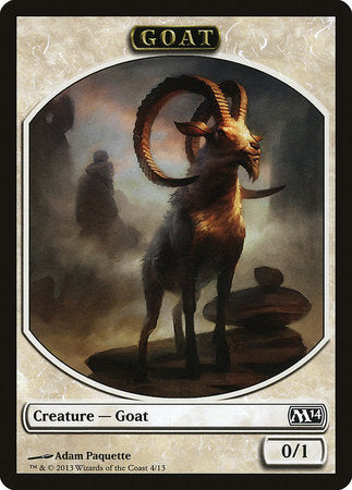 Goat Token [Magic 2014 Tokens] | Cracking-Singles