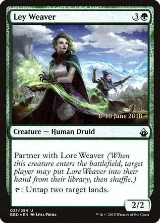 Ley Weaver [Battlebond Promos] | Cracking-Singles