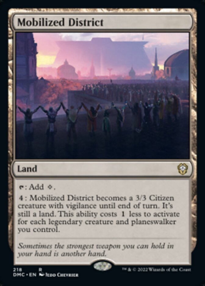 Mobilized District [Dominaria United Commander] | Cracking-Singles