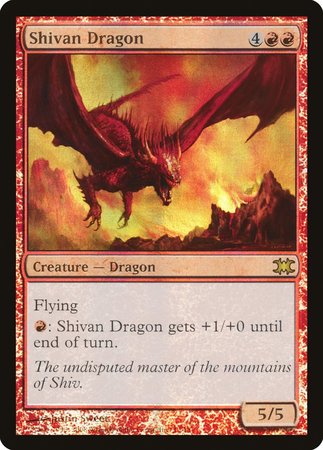 Shivan Dragon [From the Vault: Dragons] | Cracking-Singles