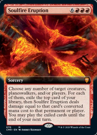 Soulfire Eruption (Extended Art) [Commander Legends] | Cracking-Singles