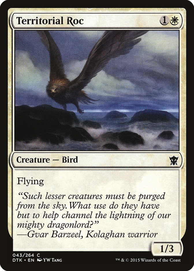 Territorial Roc [Dragons of Tarkir] | Cracking-Singles