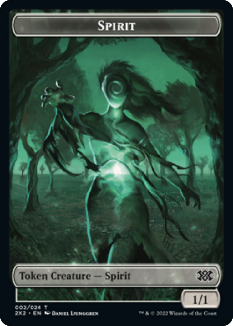 Egg // Spirit Double-sided Token [Double Masters 2022 Tokens] | Cracking-Singles