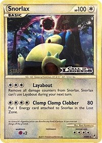 Snorlax (33/95) (Staff Prerelease Promo) [Nintendo: Black Star Promos] | Cracking-Singles