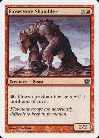 Flowstone Shambler [Ninth Edition] | Cracking-Singles