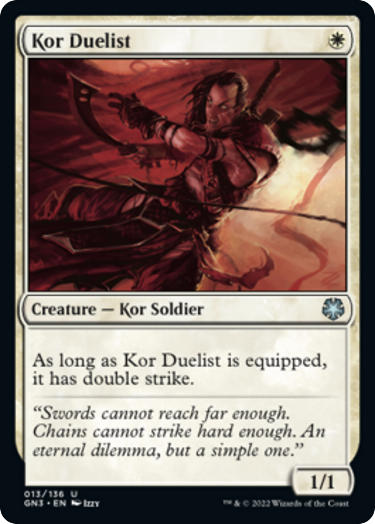 Kor Duelist [Game Night: Free-for-All] | Cracking-Singles