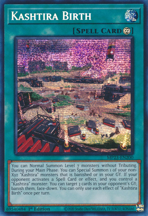 Kashtira Birth [MP23-EN200] Prismatic Secret Rare | Cracking-Singles