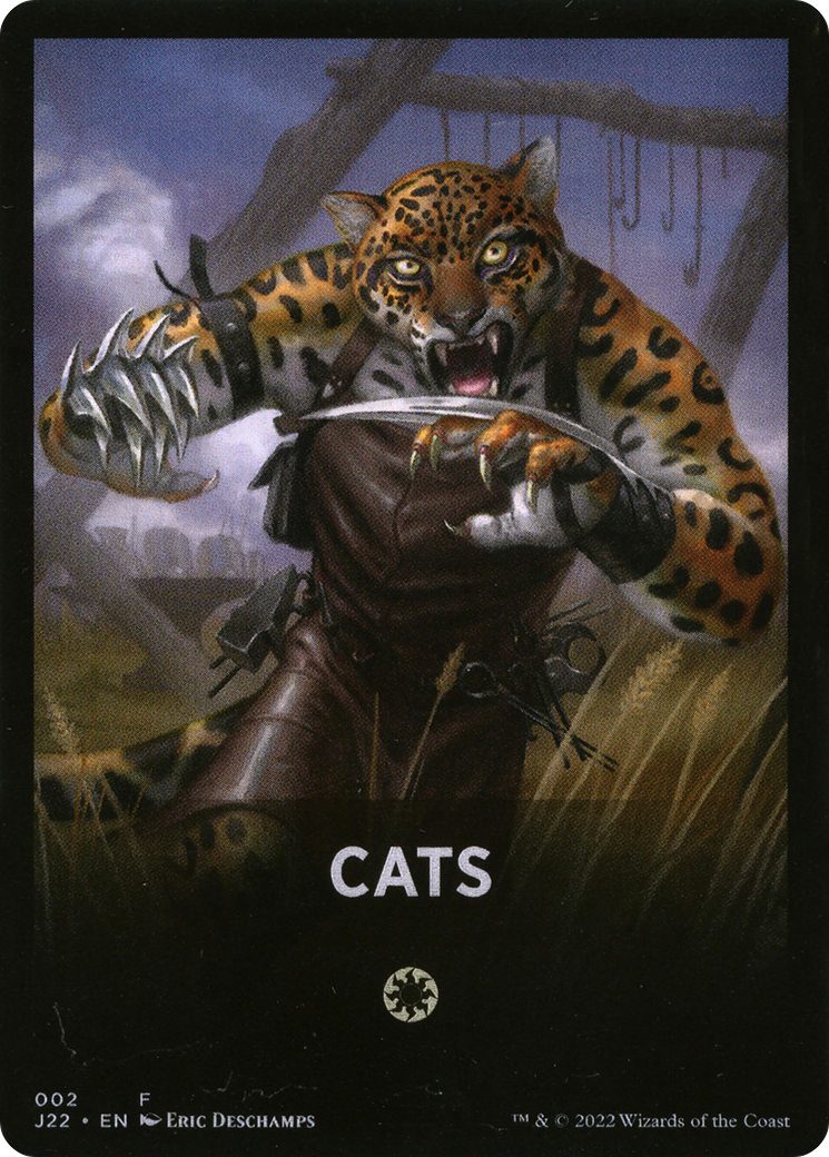 Cats Theme Card [Jumpstart 2022 Front Cards] | Cracking-Singles