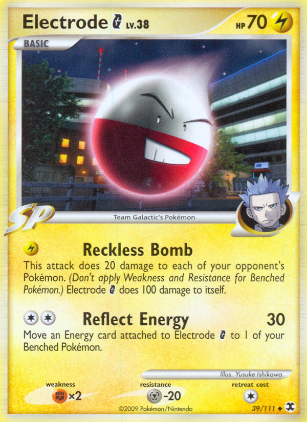 Electrode G (39/111) [Platinum: Rising Rivals] | Cracking-Singles