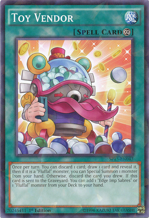 Toy Vendor [SP15-EN043] Shatterfoil Rare | Cracking-Singles