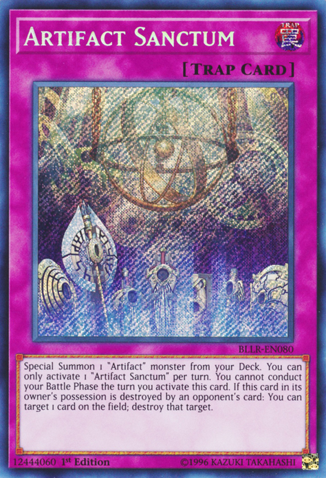 Artifact Sanctum [BLLR-EN080] Secret Rare | Cracking-Singles