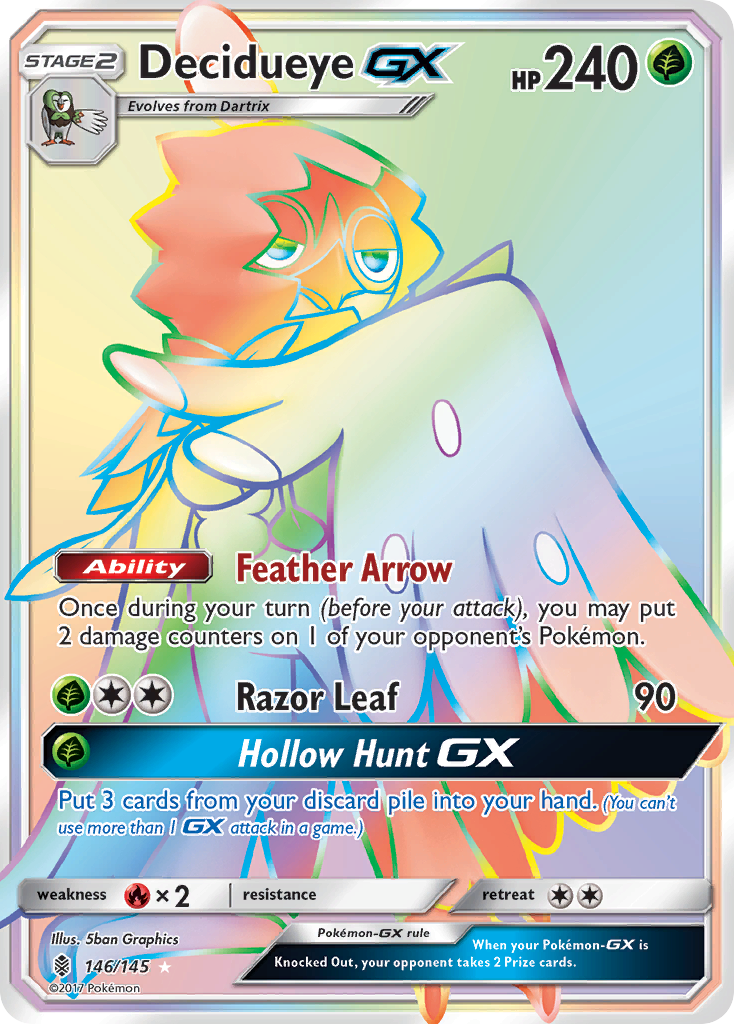 Decidueye GX (146/145) [Sun & Moon: Guardians Rising] | Cracking-Singles