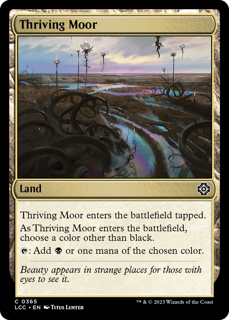 Thriving Moor [The Lost Caverns of Ixalan Commander] | Cracking-Singles